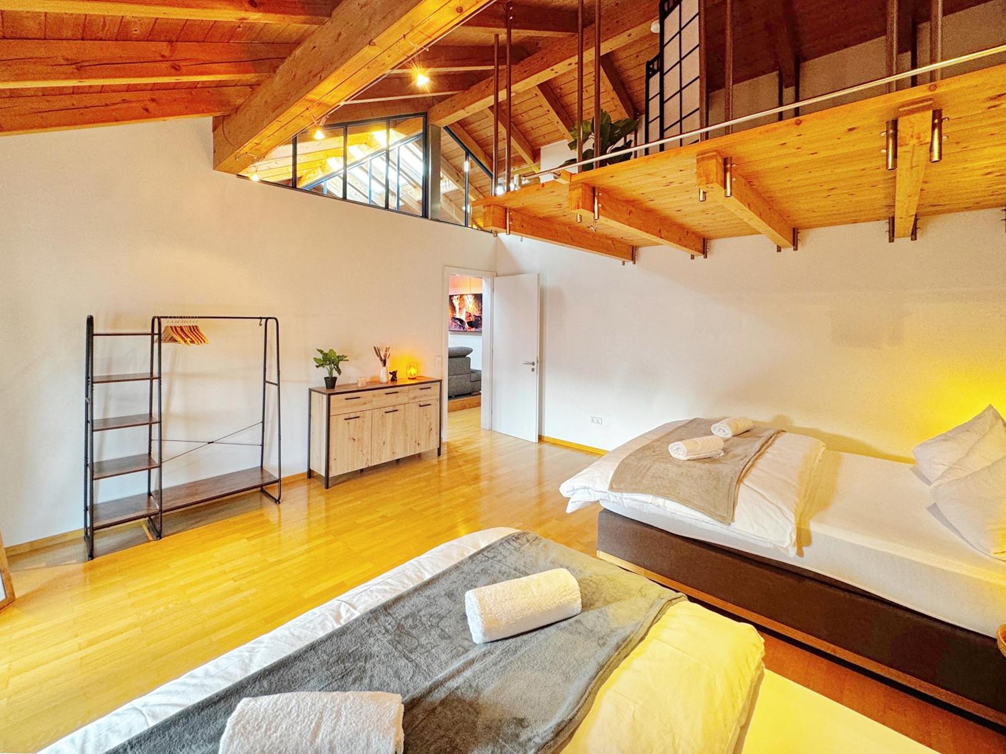 !Goldpath! Loft - Exclusiv - Xxl - Central - Sauna - Tiefgarage - Cozy Вальдкирхен Экстерьер фото